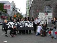 Eat the G8! Solidarity action in Reykjavik, july 5.      