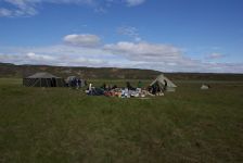Camp 2008 Hellisheidi Setup