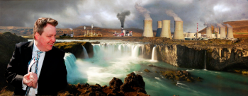 Ex-Prime Minister Sigmundur Davíð Gunnlaugsson\'s industrial ambitions for Iceland.