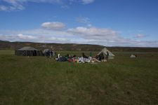 Camp 2008 Hellisheidi Setup