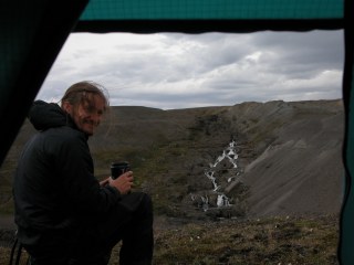 Mark Kennedy at Kárahnjúkar in 2005