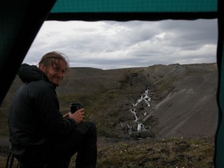 Mark Kennedy at Kárahnjúkar in 2005