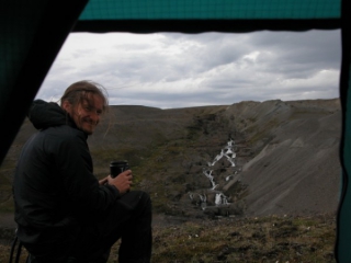 Mark Kennedy in Iceland