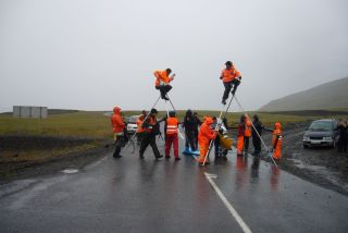 Century Aluminum and Alkem Alloys Steelfactory Blockade 21 july 2008