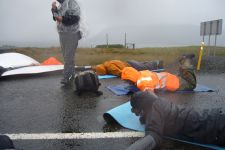 Century Aluminum and Alkem Alloys Steelfactory Blockade 21 july 2008