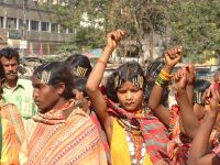 Adivasi protest vs. bauxite mining