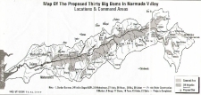 Map of the Narmada Valley