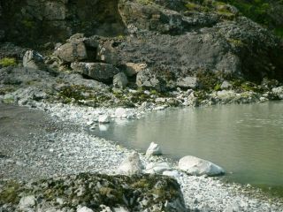 Lagarfljót turbidity: The photo is taken in 2008, which suggests that the current situation is even worse