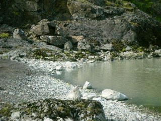 Lagarfljót turbidity: The photo is taken in 2008, which suggests that the current situation is even worse