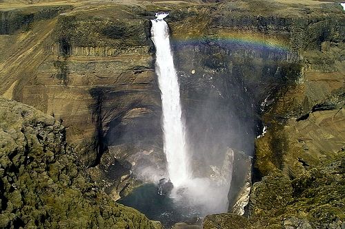 Haifoss waterfall