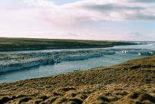 Icebergs on Þjórsá