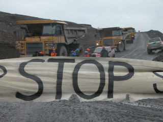 Saving Iceland stops work at Karahnjukar in 2005